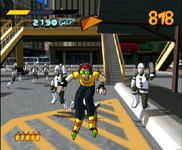 Jet Set Radio, capture d'écran
